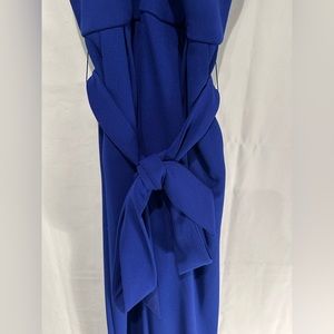 Eliza J blue jumpsuit